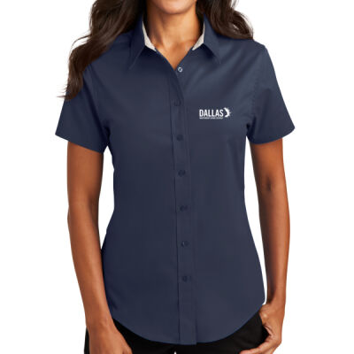 Ladies Short Sleeve Easy Care Shirt Thumbnail