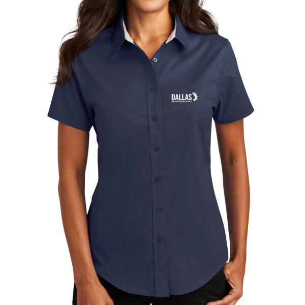 Ladies Short Sleeve Easy Care Shirt Thumbnail