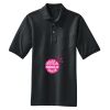 Heavyweight Cotton Pique Polo with Pocket Thumbnail